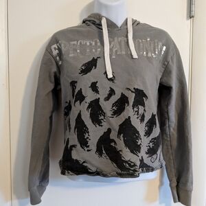 Harry Potter Expecto Patronum Foil Hoodie Sweatshirt Hot Topic XS
